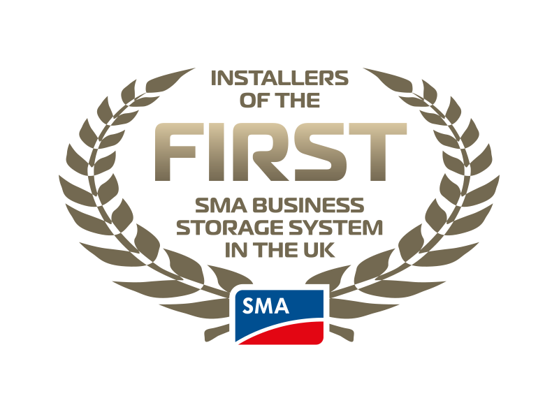 Installers of the 1st SMA Business Storage System in the UK