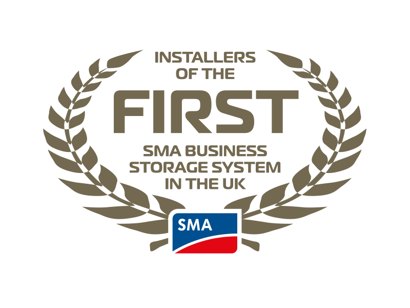 Installers of the 1st SMA Business Storage System in the UK